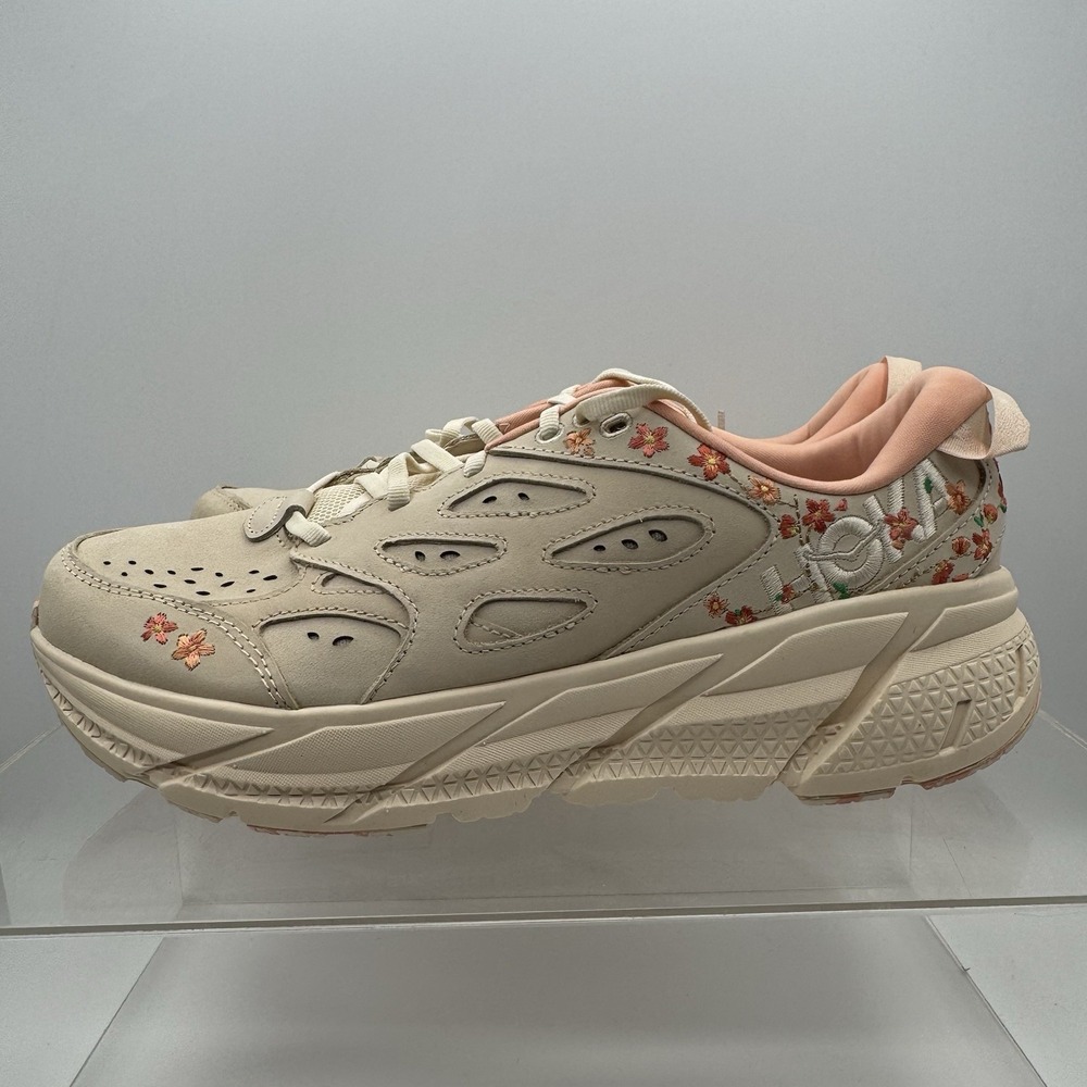 Brand New Hoka One One Clifton L Vibrant Bloom Floral 1153618 VRY Women Size 12